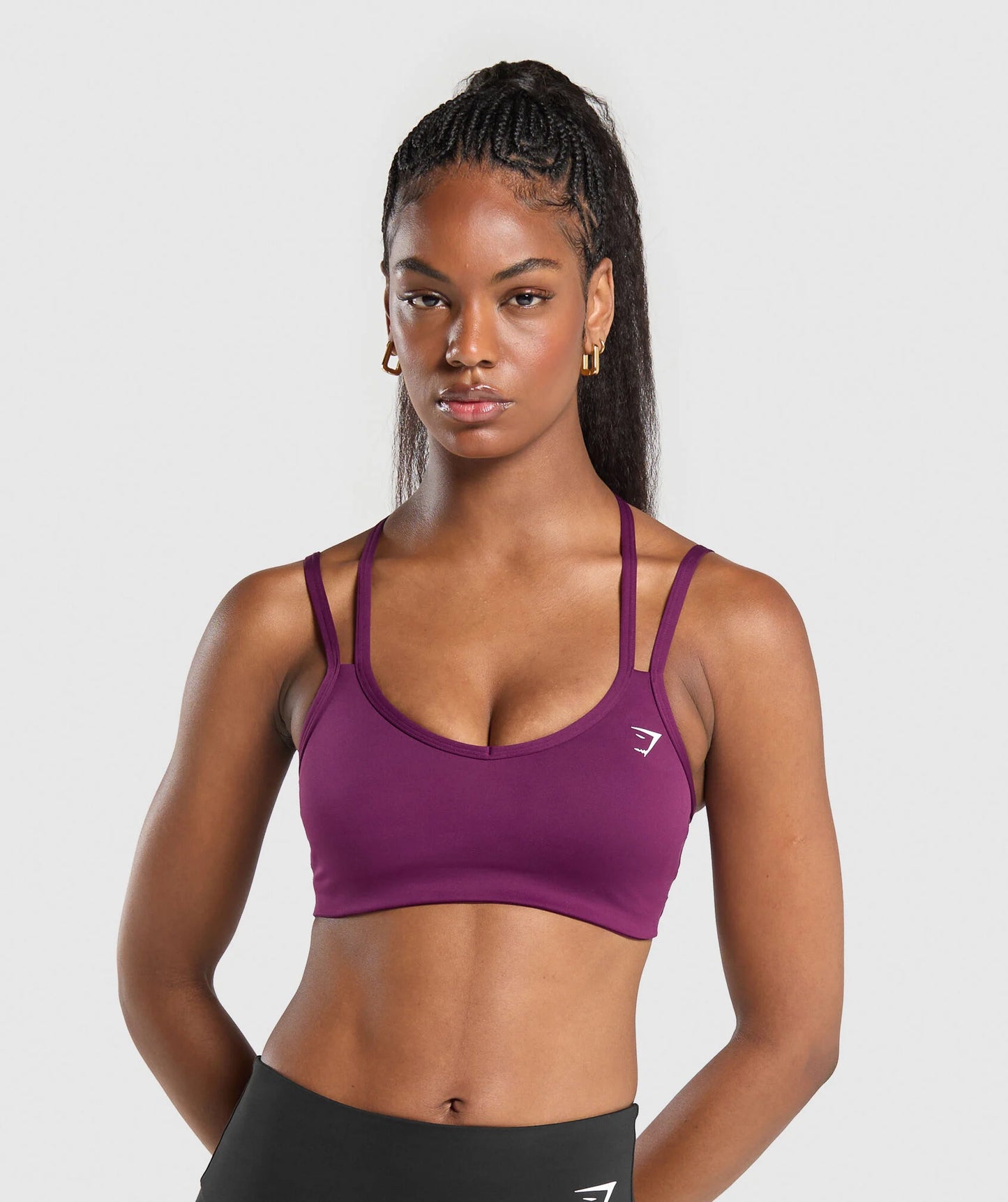 Strap Feature Sports Bra