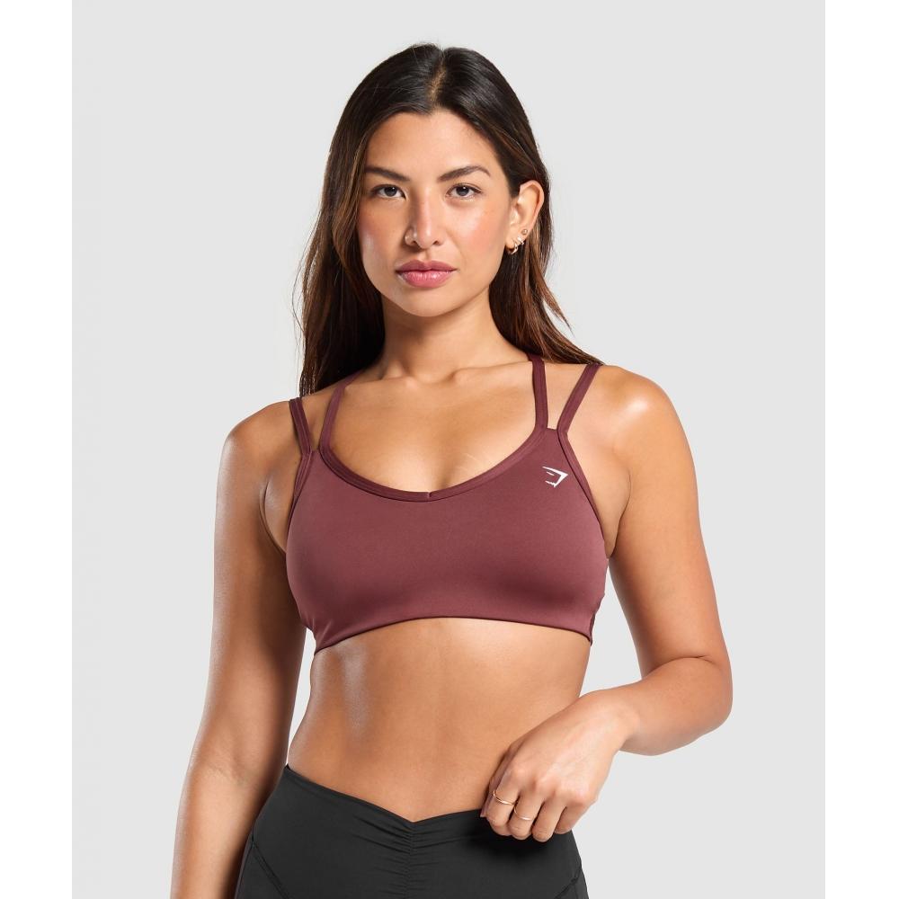 Strap Feature Sports Bra