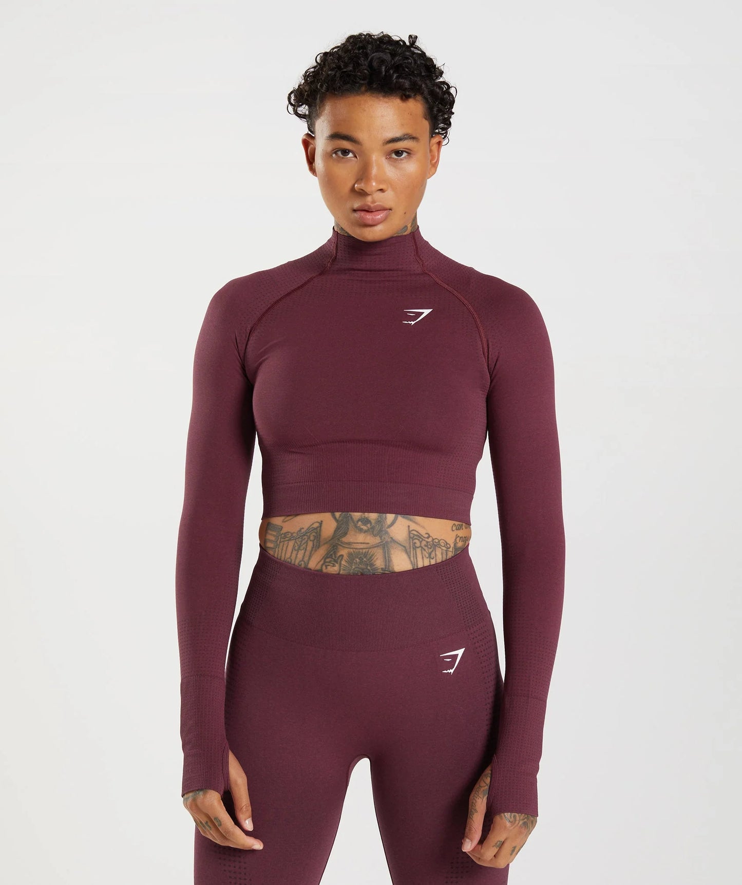 Vital Seamless 2.0 High Neck Midi Top