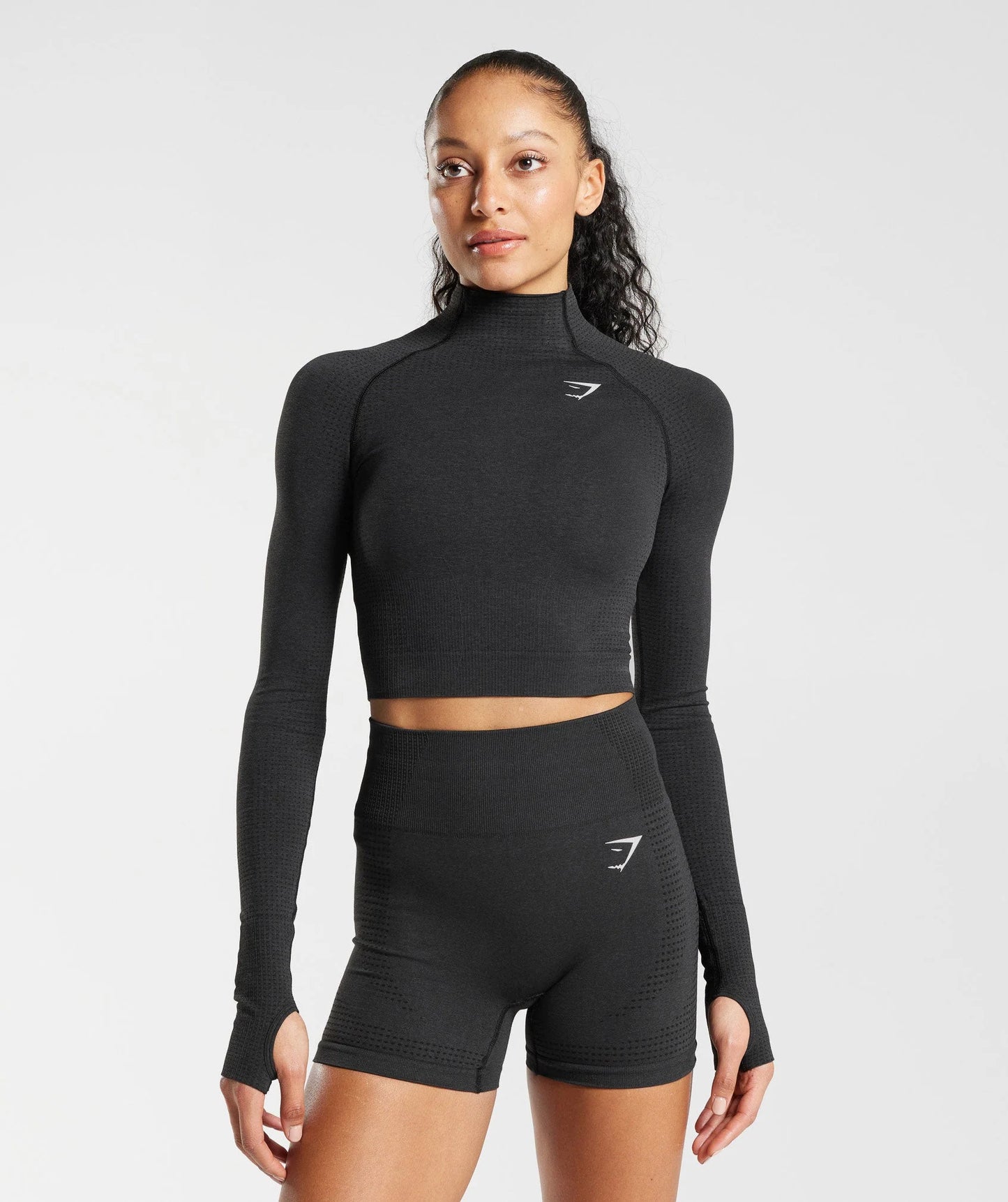 Vital Seamless 2.0 High Neck Midi Top