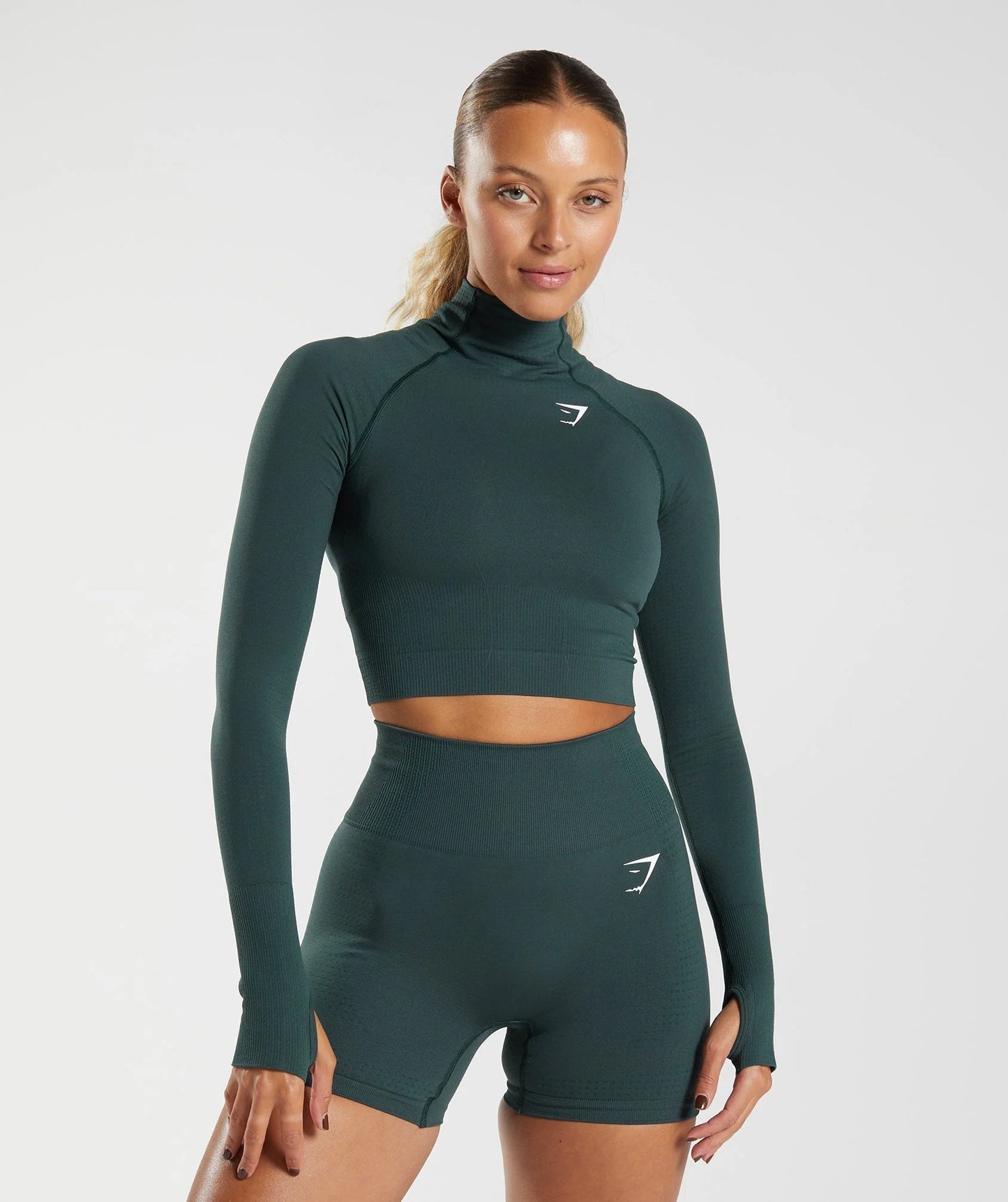 Vital Seamless 2.0 High Neck Midi Top