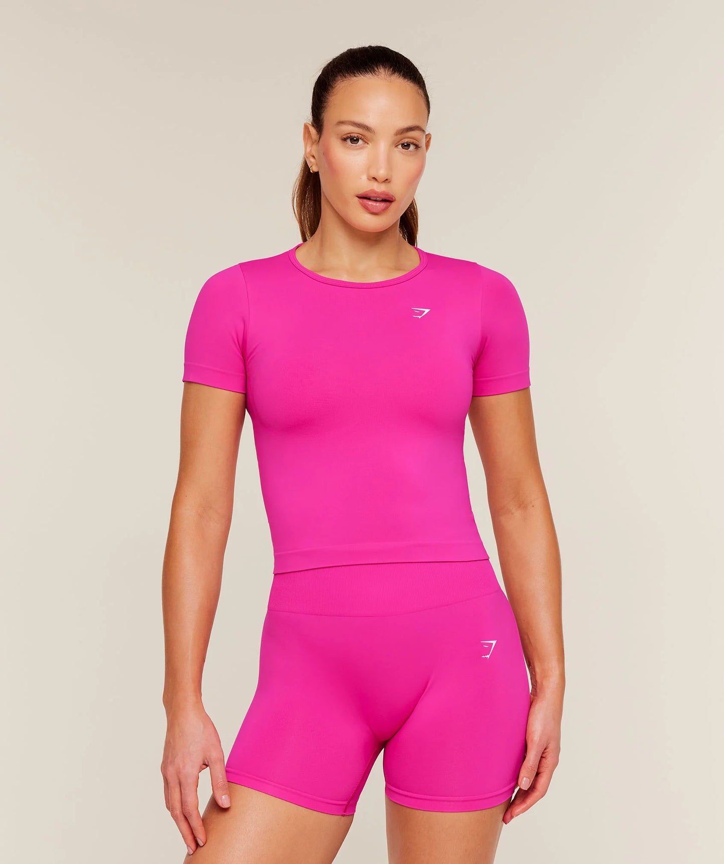 Everyday Seamless Tight Fit Crew Neck Tee