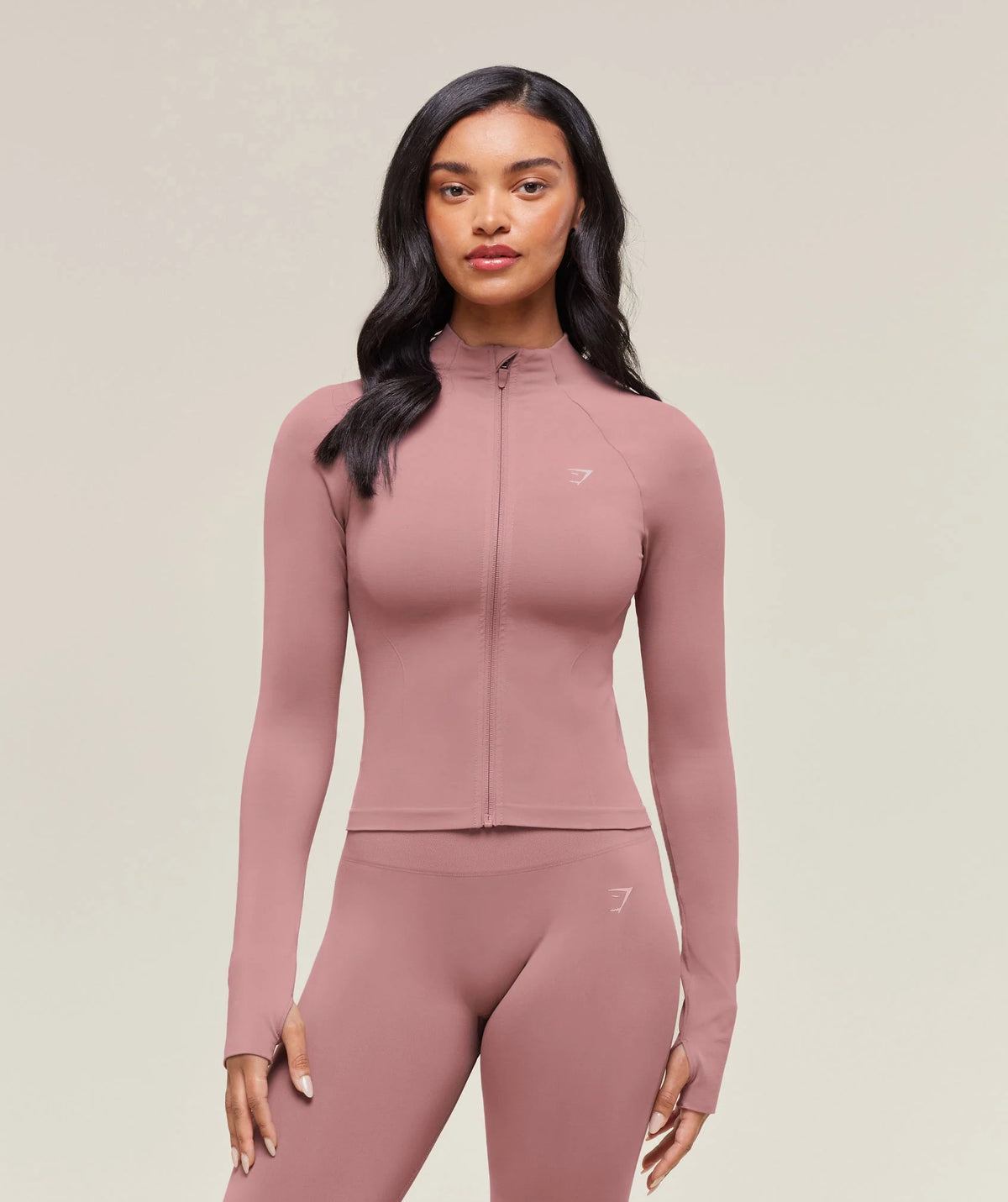 Soft Sculpt Zip Up Jacket