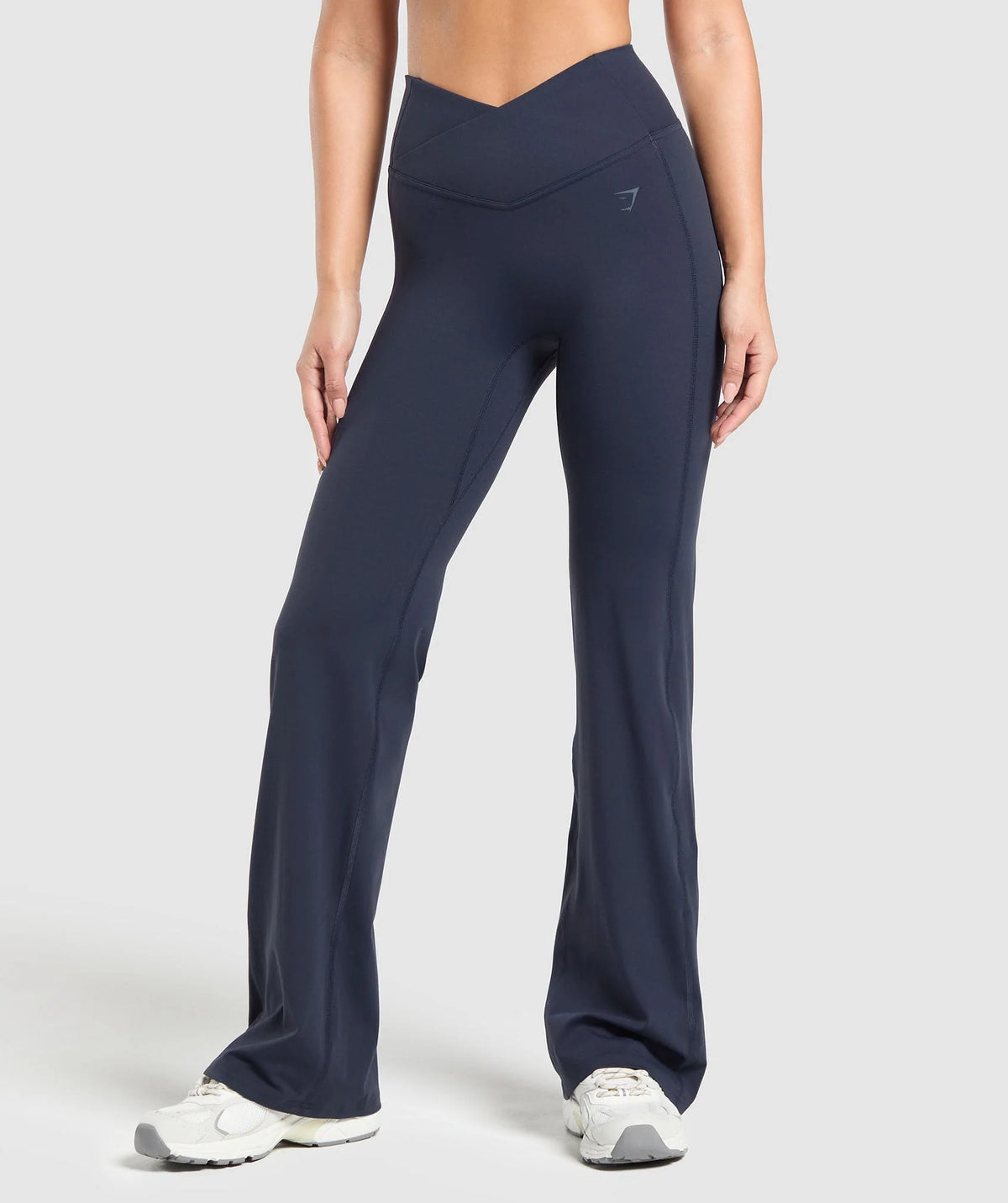Crossover Regular Flared Leggings