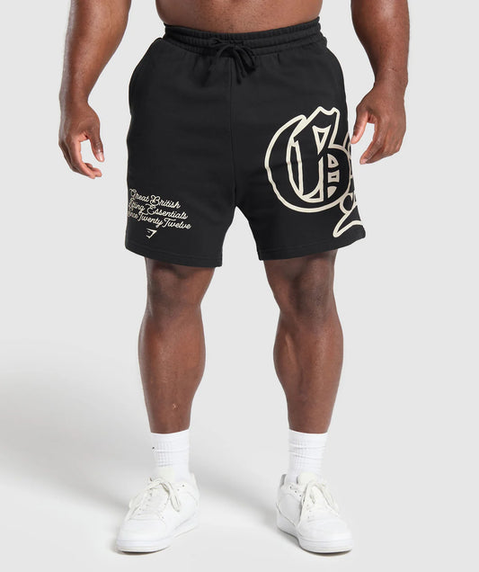 Gymshark Varsity Graphic Shorts