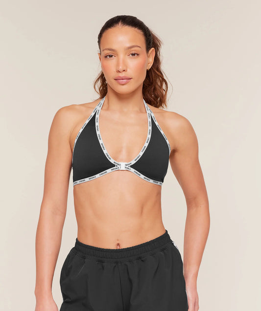 Micro Logo Clasp Minimal Bra
