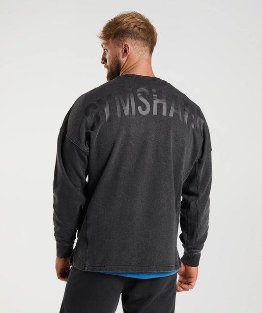 Gymshark Power Washed Crew