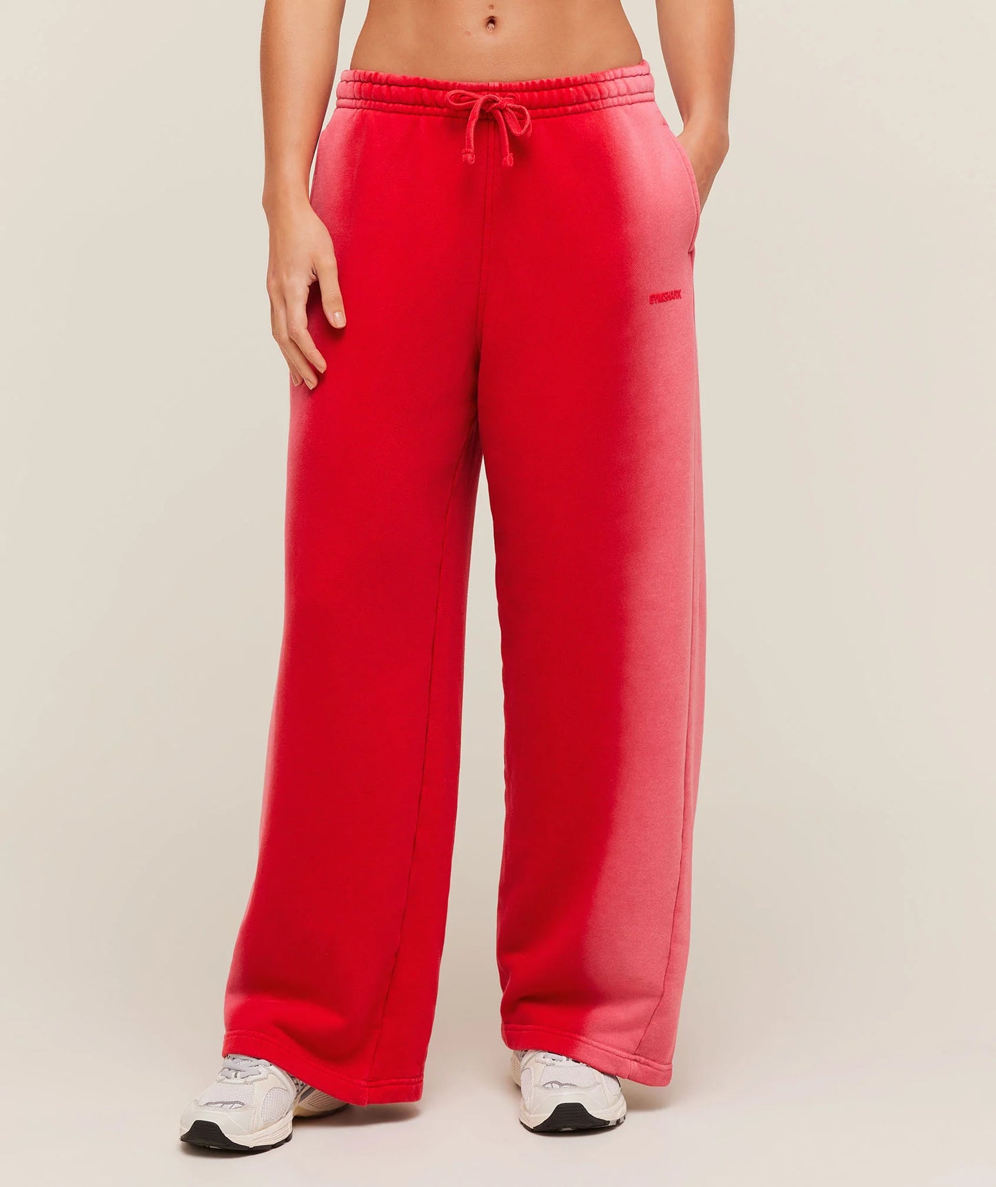Pump Washed Straight Leg Joggers