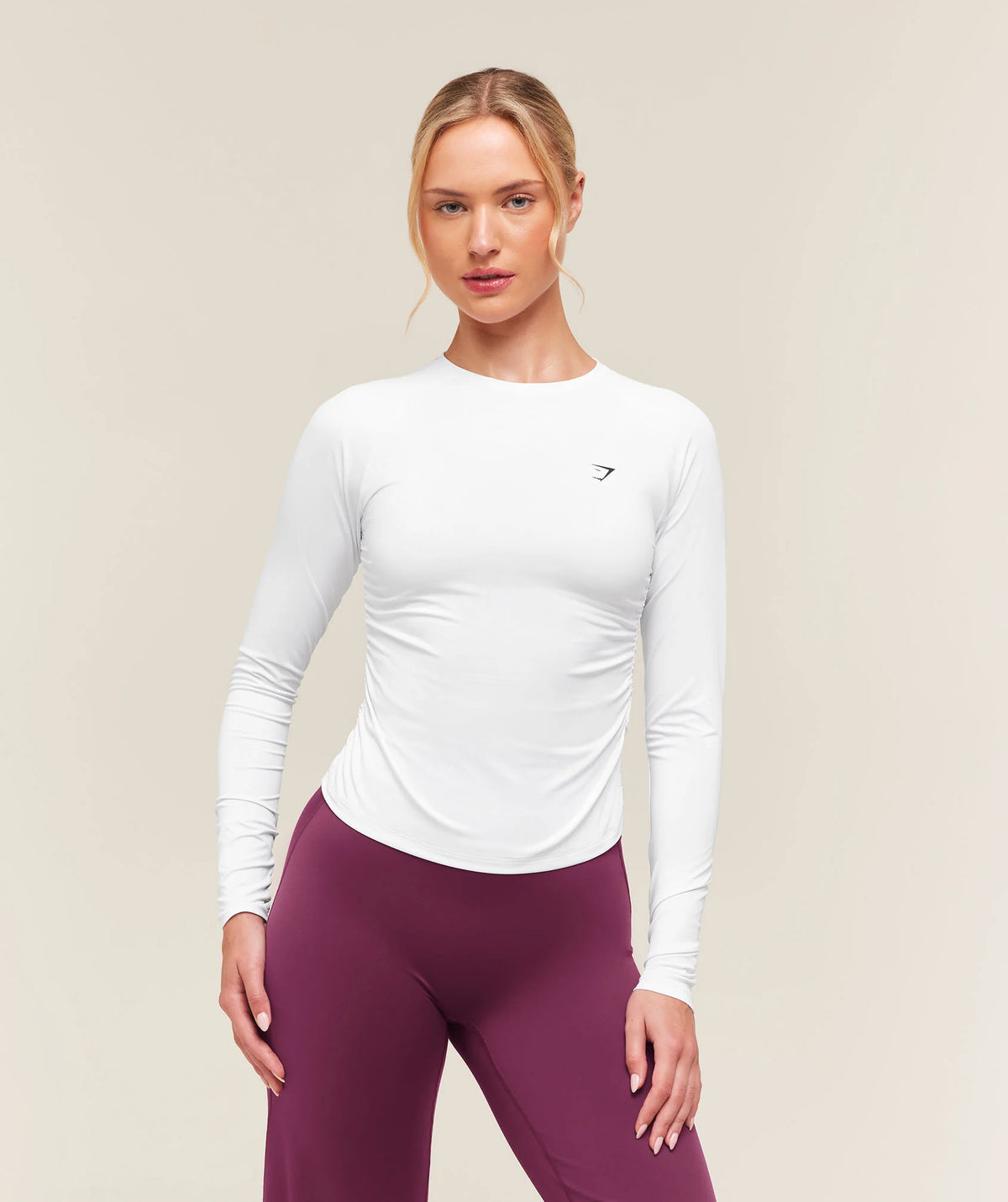 Training Ruche Long Sleeve Top