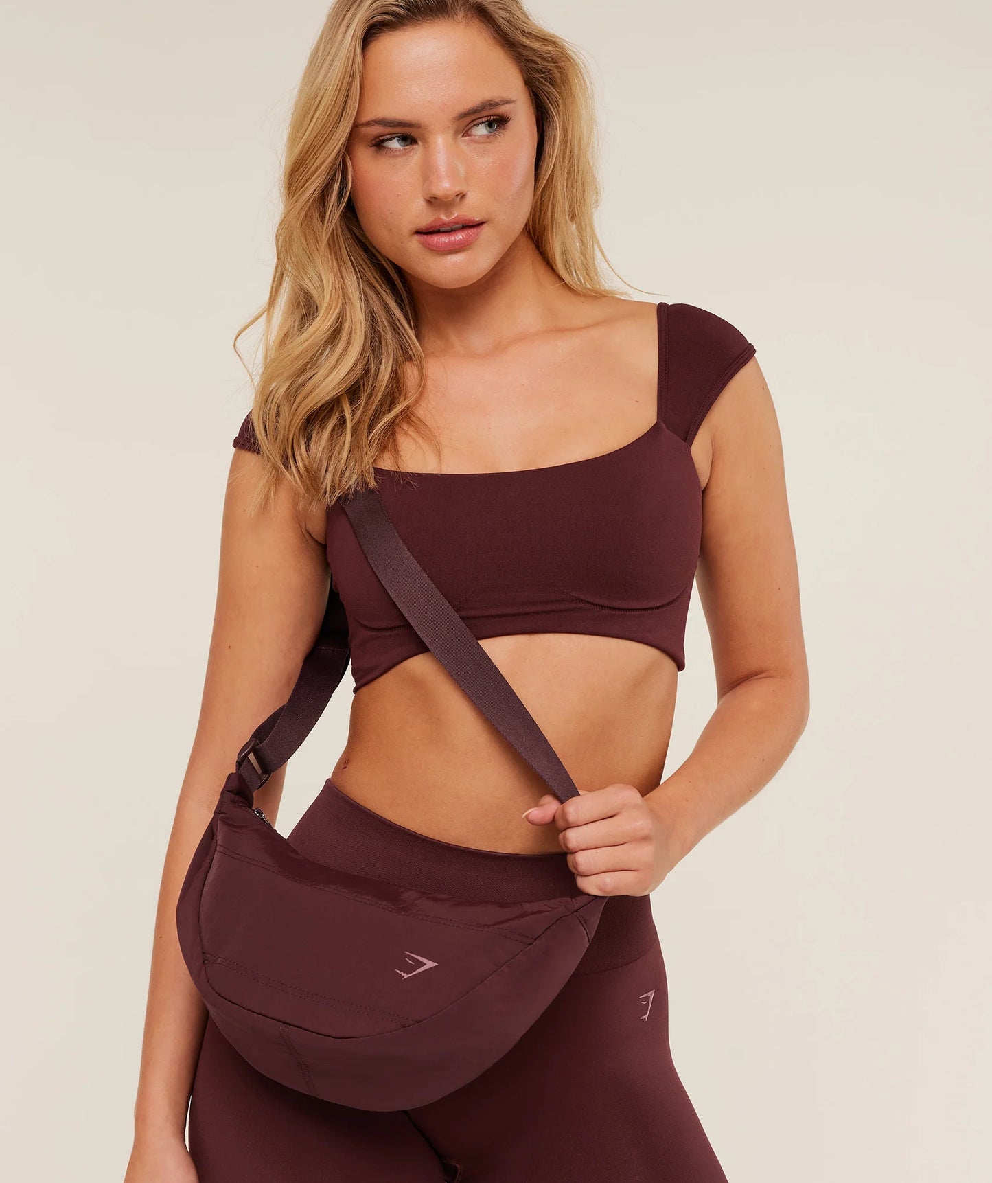 Pleat Crossbody