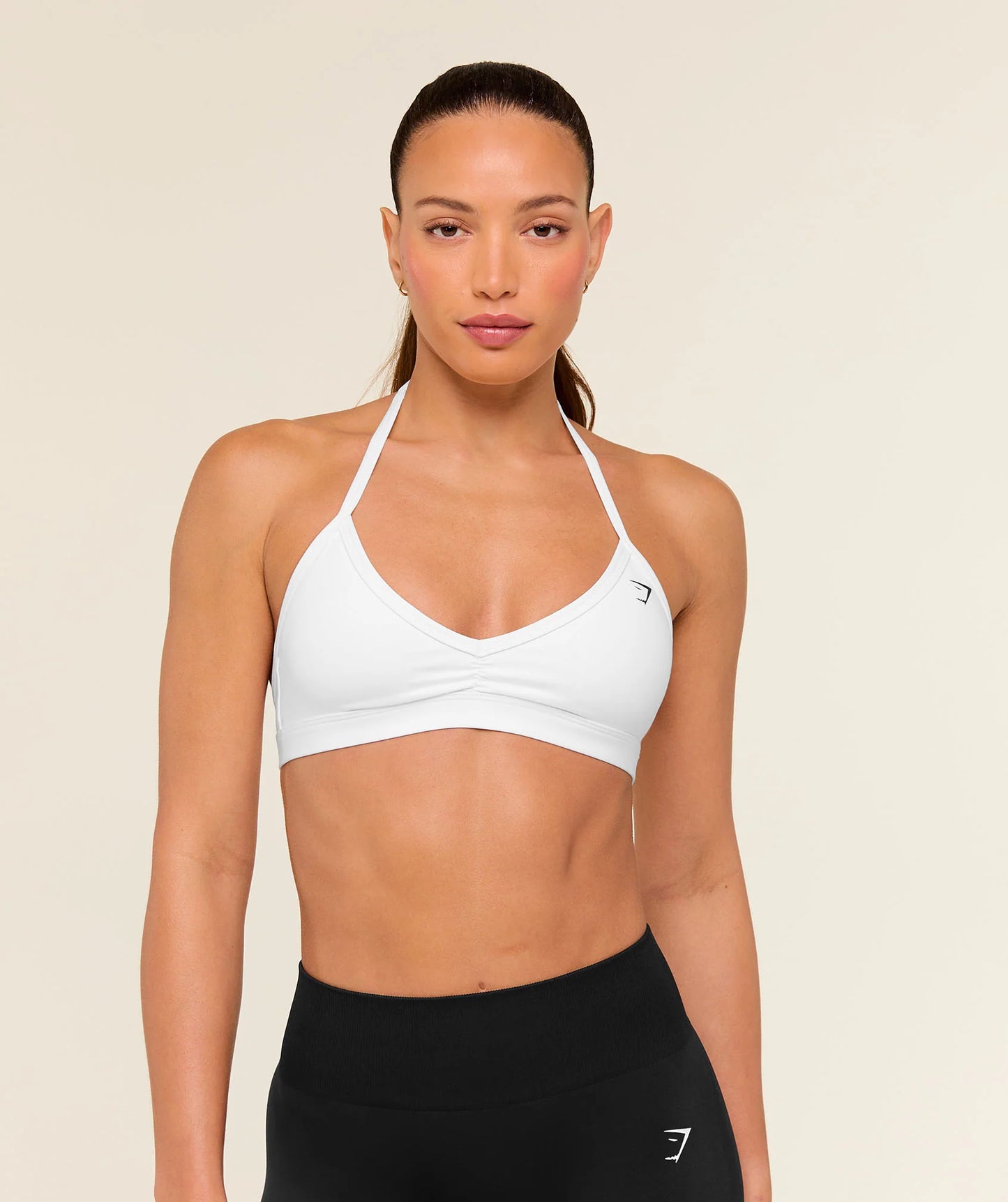 Minimal Halterneck Sports Bra