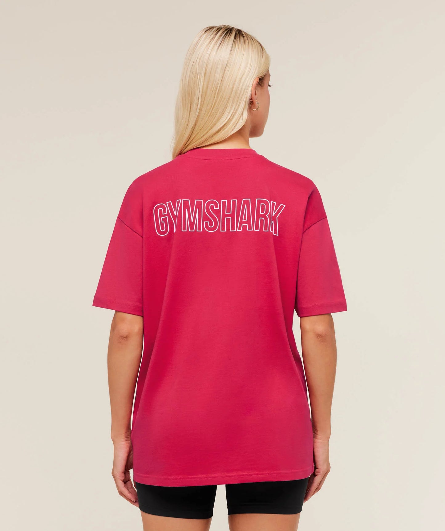 Trace Graphic Oversized T-Shirt