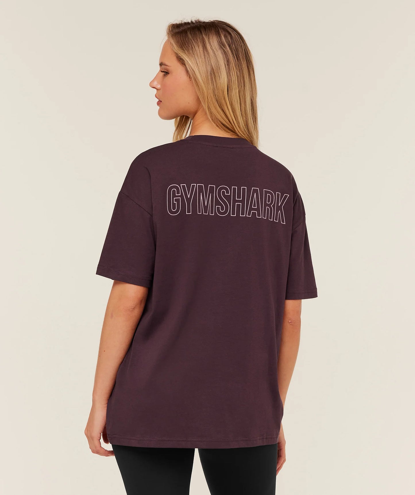 Trace Graphic Oversized T-Shirt